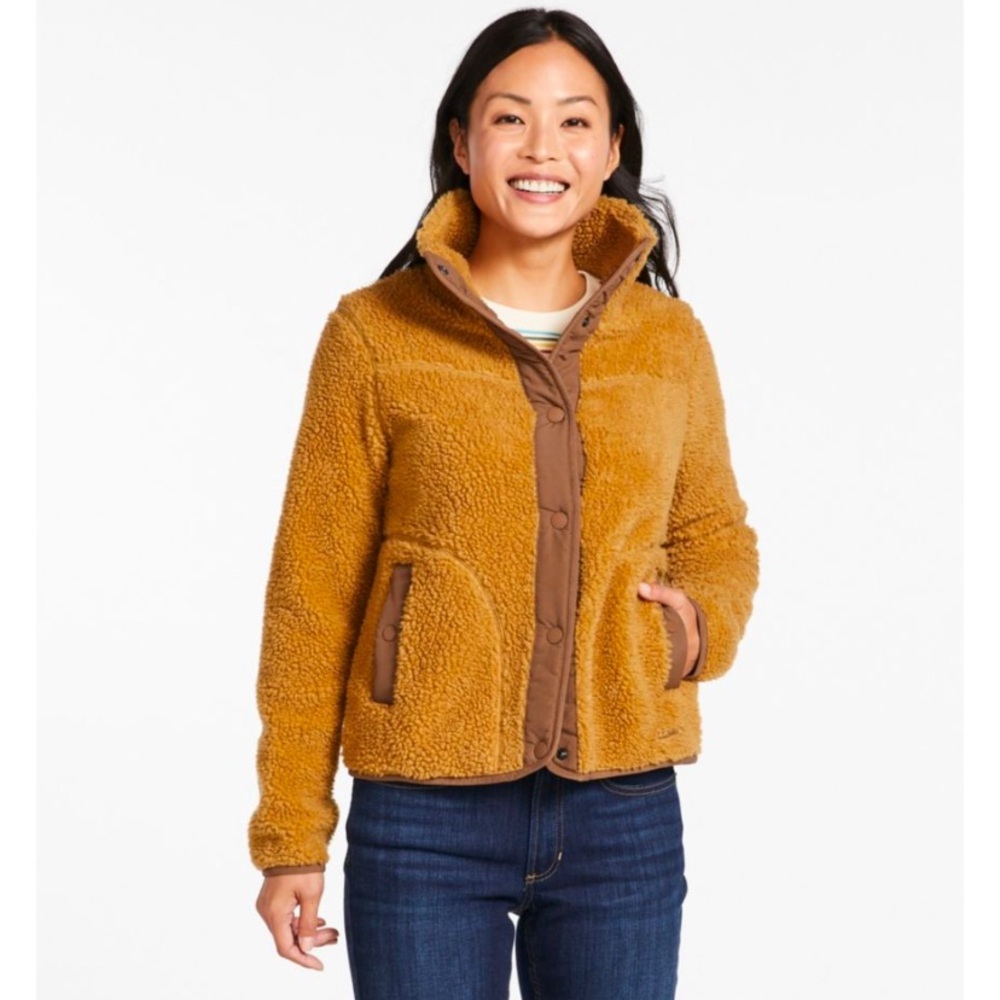 Women's Bean's Sherpa Fleece Jacket
